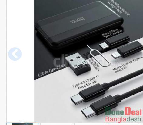 Hoco U86 Versatile Portable Charging Data Cable Brand New