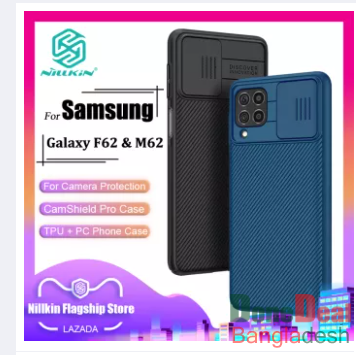 Nillkin CamShield PC casing for Samsung Galaxy F62 / M62 Slide Camera Protect Privacy Back Cover Phone Case for Samsung Galaxy F62 / M62