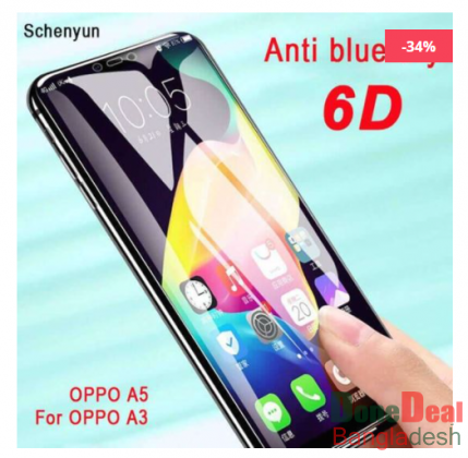 Oppo A5 Tempered Glass Screen Protector.