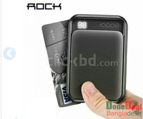 Rock P63 Power Bank 10000mAh Digital Display Brand New