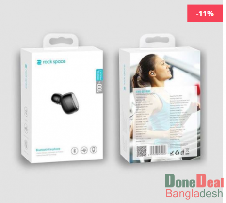 ROCKSPACE D300 Mini Invisible bluetooth Wireless Earbuds Sport Stereo Sound Earphone With Mic