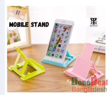 TM Shop For Universal Folding Cell Phone Support Plastic Holder - MultiColour