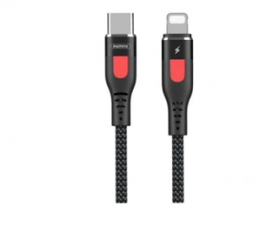 Remax RC-151CI Lightning to USB C PD Fast Charging Cables – Black