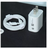 18W Apple PD Quick Fast Charger With Lighting Cable For Iphone 11Pro, X,XR,Xs,8,7,6,7S,7plus-White