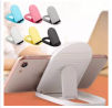 2021 Portable Mini Foldable Adjustable Plastic Mobile Stand For Desk Tablet Lazy Cell Phone Holders