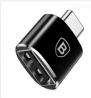 Baseus Converter USB to USB Type-C Adapter Connector OTG- black