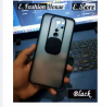 For Redmi 9 / Poco M2 Mobile Cover Translucent Matte Shockproof Camera Slide Protection Case
