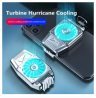H15 Phone Cooler Phone Radiator Retractable Buckle Cooling Fan Case for Cell Phone