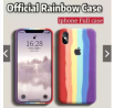 Iphone XS MAX (6.5 inch) official Silicon case with apple logo- all color in stock