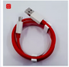 OnePlus Dash Type C Data Cable [OnePlus 3/3T/5/OnePlus 5T/OnePlus 6]-Red