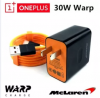 OnePlus McLaren Edition 30W Warp USB Fast Power Charger Adapter with Type-C Cable 5V 6A For One plus