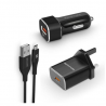 PROMATE UniGear-QC3 Ultra-Fast USB-CTM Charging Kit with Qualcomm® Quick Charge 3.0