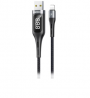 Remax RC-096i Digital Display Lightning Cable – Black
