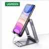 UGREEN Cell Phone Stand Adjustable Aluminum Phone Holder for Desk Compatible for iPhone 12 Pro Max 1