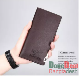 Long Purse PU Leather Wallet For Men High Quality Wallets Male