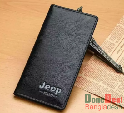 Men Wallets Men Jeep Wallet with Coin Bag Small Money Purses New Design Dollar Slim Purse Money Clip Long Wallet