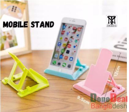 Universal Folding Cell Phone Support Plastic Holder - MultiColour