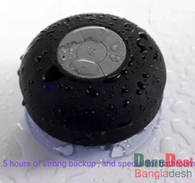 Waterproof mini powerful Wireless bts06 Outdoor Soundbar Bluetooths Shower Speaker Bluetooths Speaker With FlashRechargeable Mini HIFI Stereo Sound Wi
