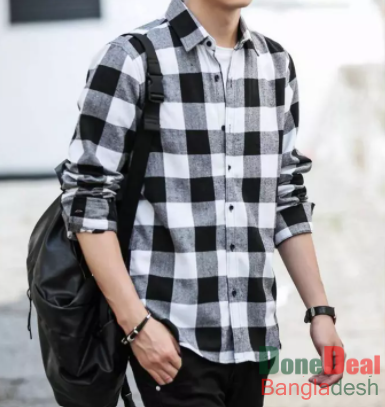 White and black shirts for men