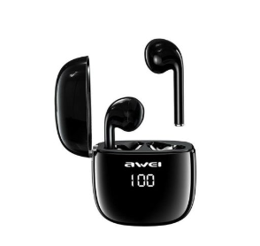 Awei T28P TWS Touch Earphones with LED Display