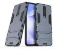 For Xiaomi Poco X2 / Redmi K30 / K30 5G / K30i 5G / Luxury Iron Man Hard Armor and Soft Silicone TPU