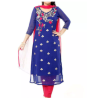 Indian Unstitched Georgette/Jorjet Salwar Kamiz Three Piece For Women Dresses ( 3 piece )