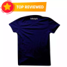 Nevy Blue Taiwan CVC Short Sleeve Shirt for Men
