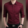 New Stylish Regular Slim Fit chek Cotton Long Sleeve Formal Shirt For Men
