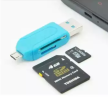 OTG and USB Card Reader - Multicolor