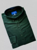 Solid color Cotton Long Sleeve Casual Shirt for Men