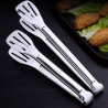 Stainless Steel Food Tongs Kitchen Tongs Utensil Cooking Tong Clip Clamp Accessories Salad Serving B
