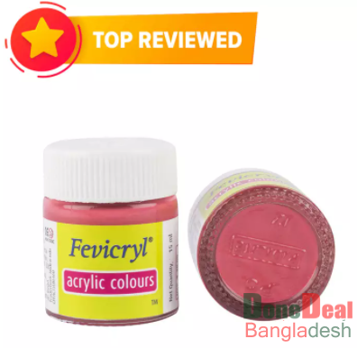 Fevicryl Acrylic Colour Pink -15 ml