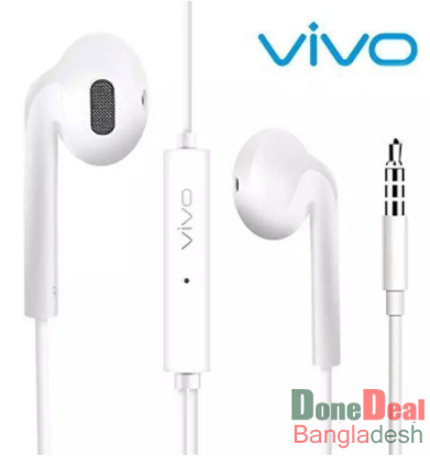 Vivo Ear Phone for Android Mobile High bass sound quality- white