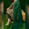 Sahira Unstitched Georgette/Jorjet Salwar Kameez Three Piece Party Dresses (3 Piece)