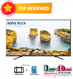 24'' SONY PLUS HD LED TV ( 4k SUPPORTED )