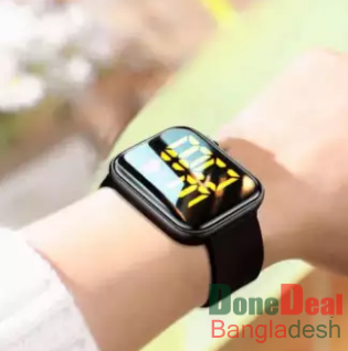Anti-Air LED Digital Sports Watch , Water Resistance LED Wrist Watch
