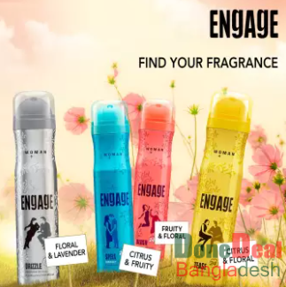 Engage Blush Deodorant For Women (150ML)