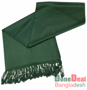 green colour wool metarial shawl for man and woman