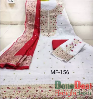 Joypuri Cotton Unstitched Salwar Kameex for Women