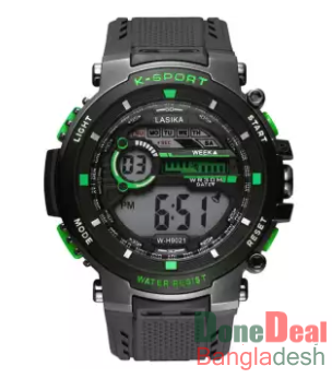 LASIKA W-H9021 Water Resistance/ Waterproof 50m Silicon Digital Watch for Men With Lasika Box
