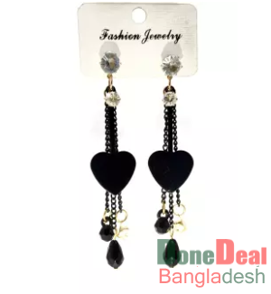 Offer er Gorgeous Designing Earring for Women- Black