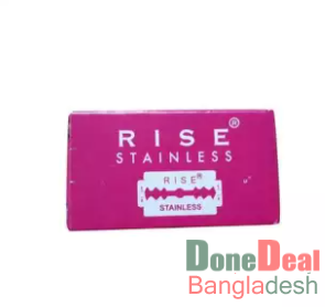 Rise Stainless Double Edge Safety Razor Blades - (5 Piece Blades)