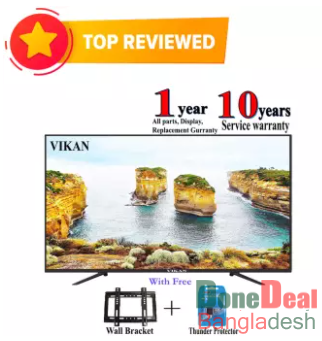 VIKAN 24 INC LED TV 4K SUPPORTED