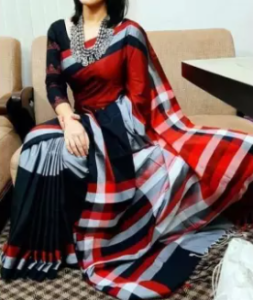 Multicolor satkahon saree for women with tangail saree