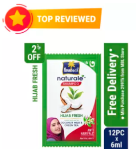 Parachute Naturale Shampoo Hijab Fresh (6ml X 12 pcs)