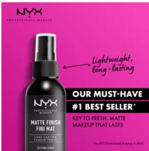 Professional NYX Makeup Setting Spray Matte