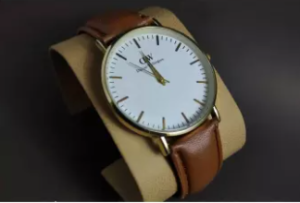 Stylist Leather Analog Watch For Men