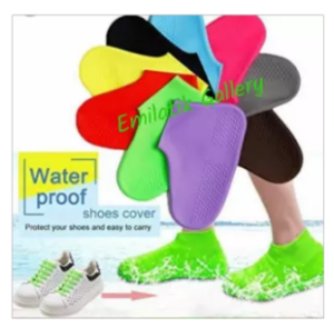 Super Quality Water Proof Silicon Shoe Waterproof Rain Boots Cover - Multi Colour