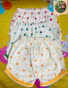 3 Pieces Dot Print Cotton/Ganji Comfortable & Fashionable Half Pant for Unisex Kids Child Baby S, M,