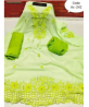 Indian Excellent Georgette Embroidery and Karchupi Comfortable Salwar Kameez for Women [3 piece]